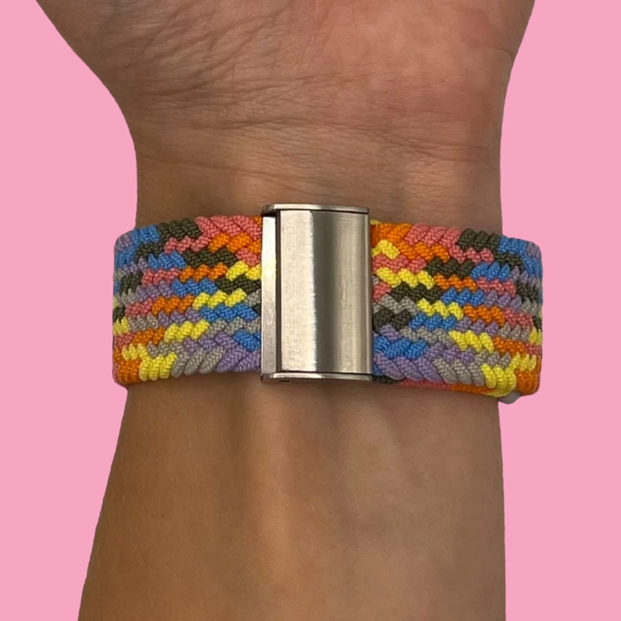 Nylon Braided Loop Watch Straps Compatible with the Most Watches