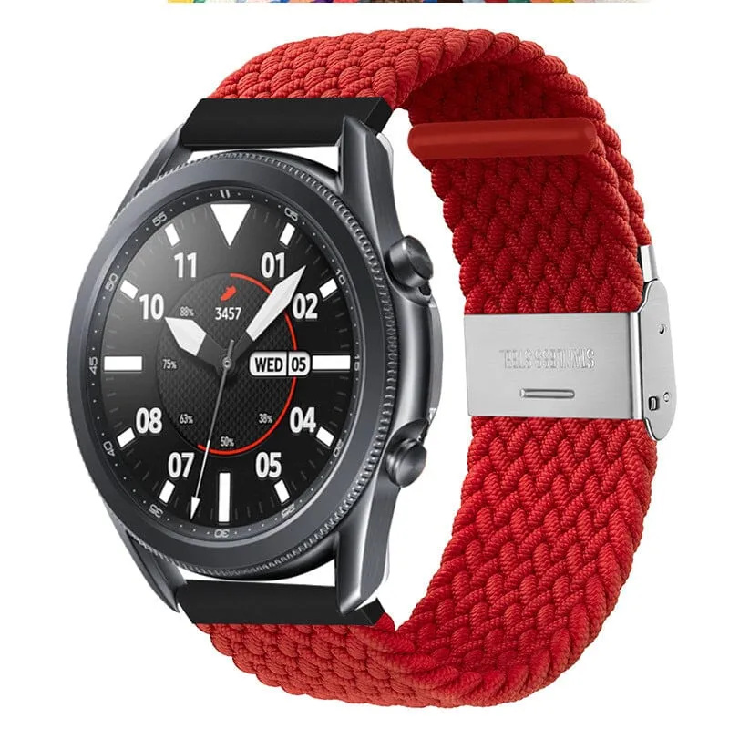 Nylon Braided Loop Watch Straps Compatible with the Most Watches
