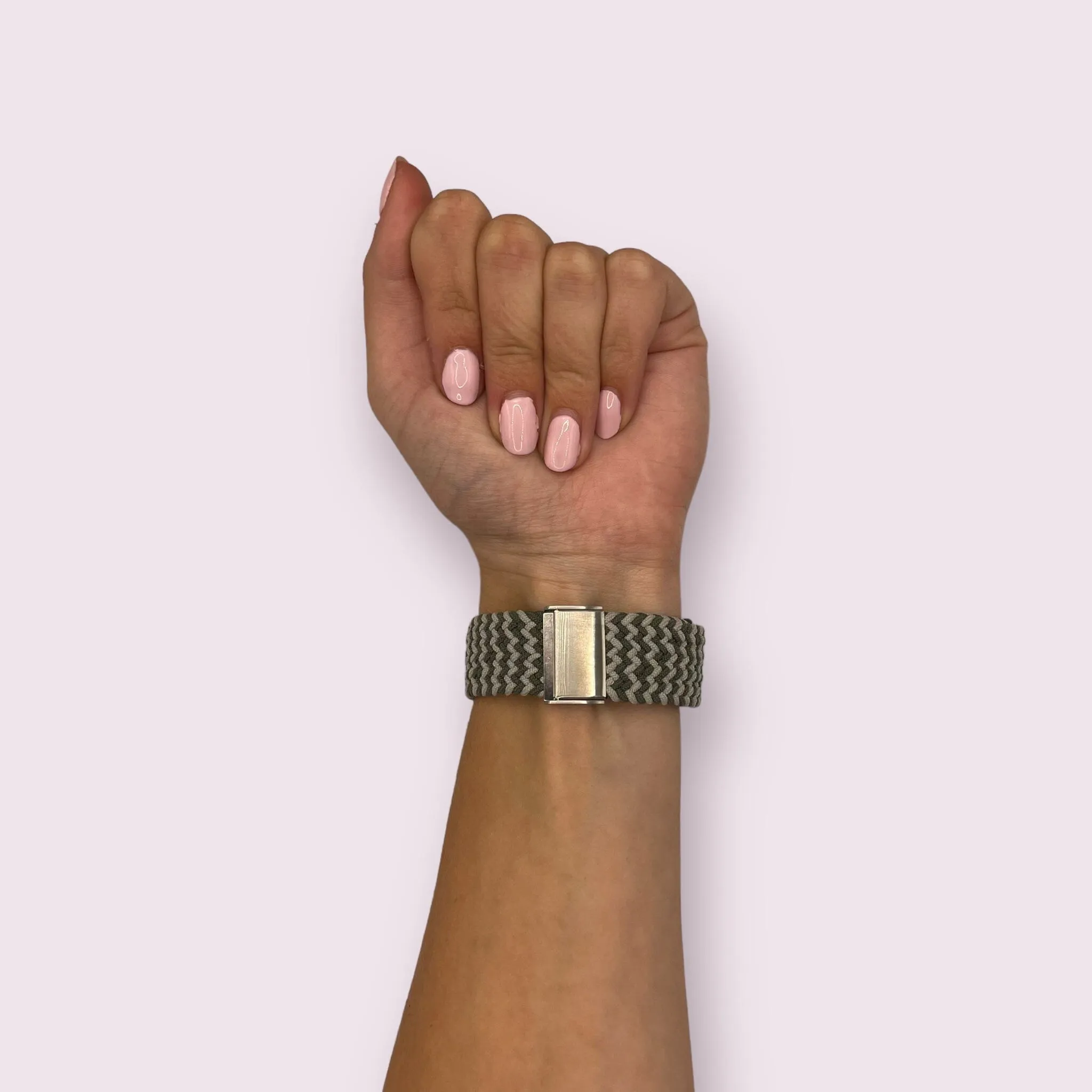 Nylon Braided Loop Watch Straps Compatible with the Most Watches