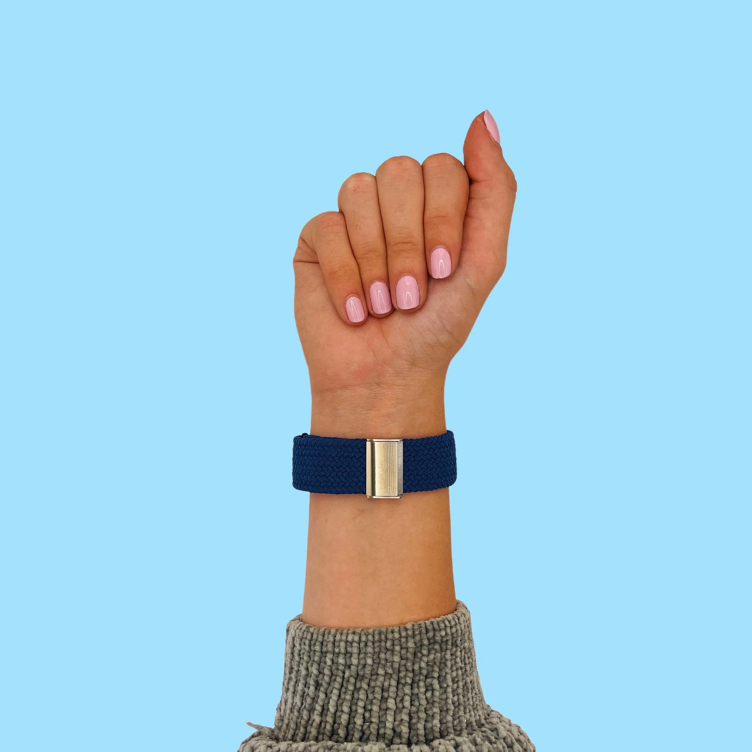 Nylon Braided Loop Watch Straps Compatible with the Most Watches