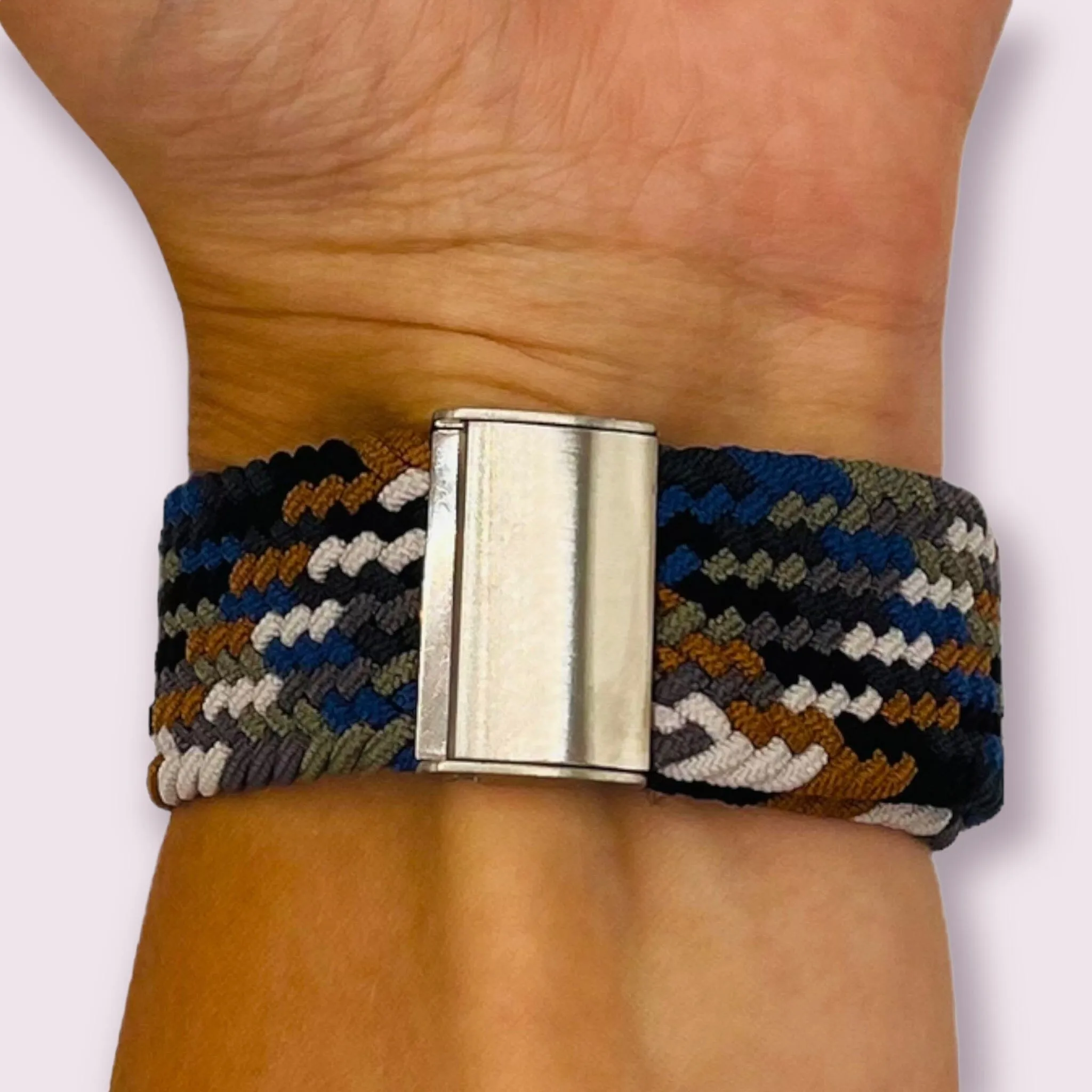 Nylon Braided Loop Watch Straps Compatible with the Most Watches