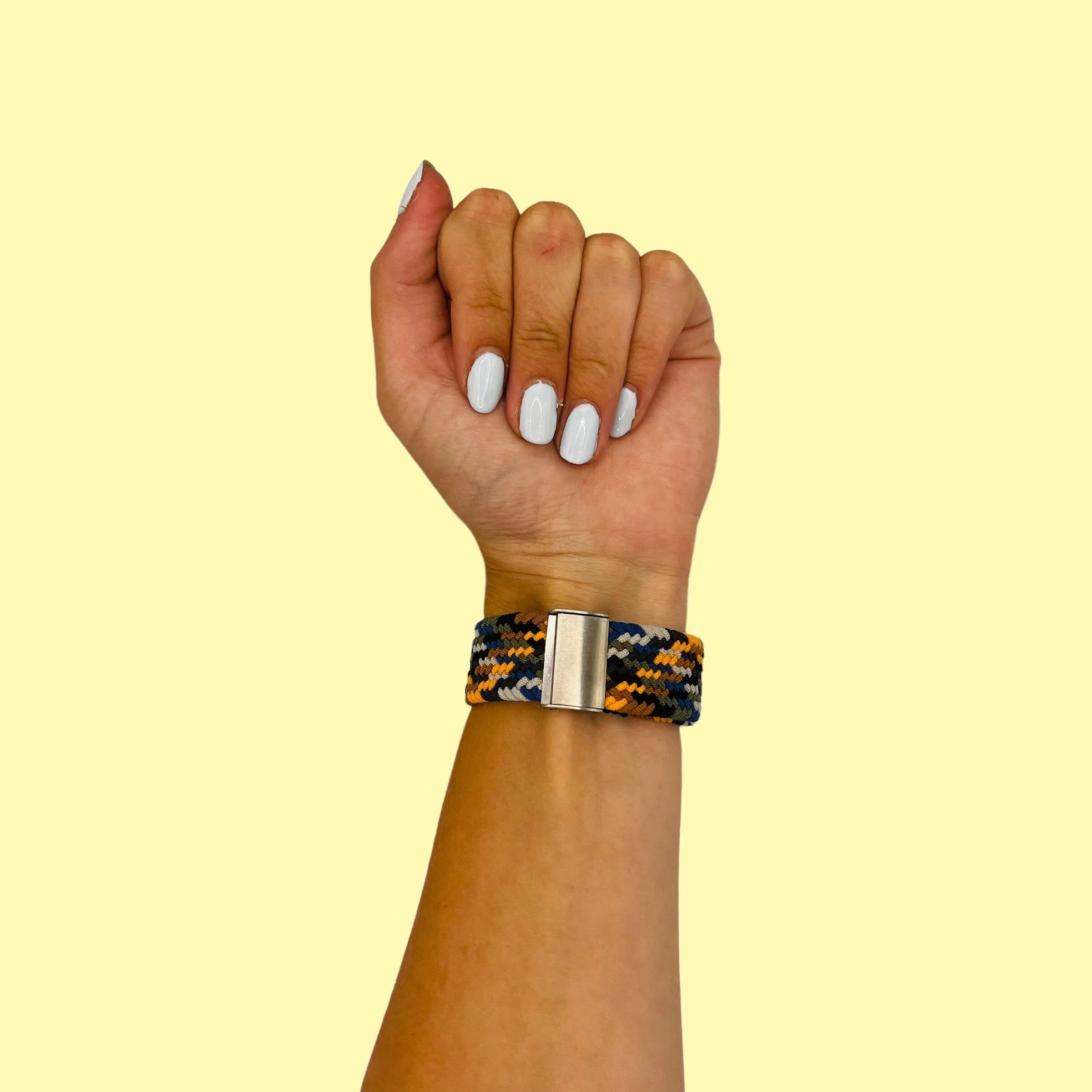Nylon Braided Loop Watch Straps Compatible with the Most Watches