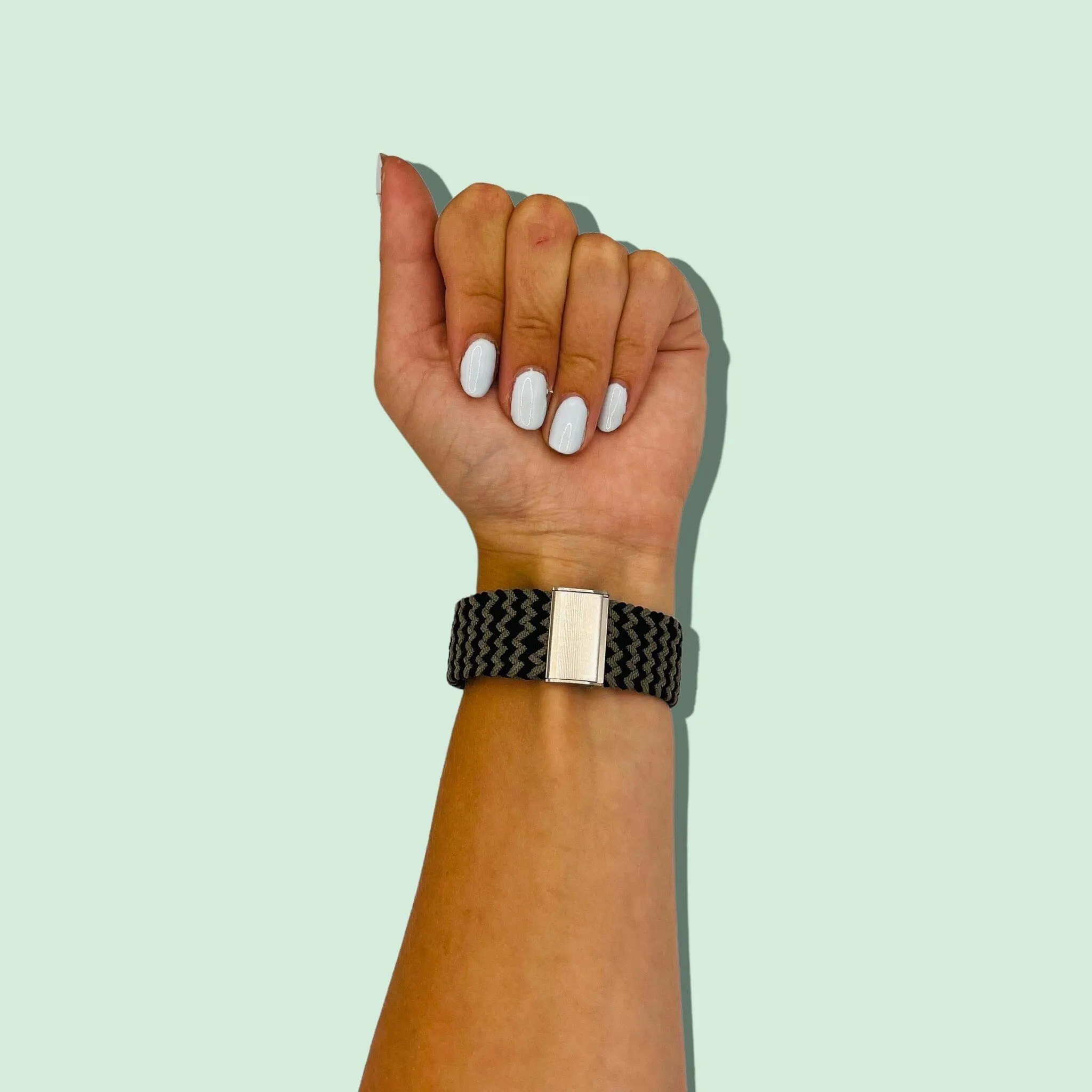 Nylon Braided Loop Watch Straps Compatible with the Most Watches