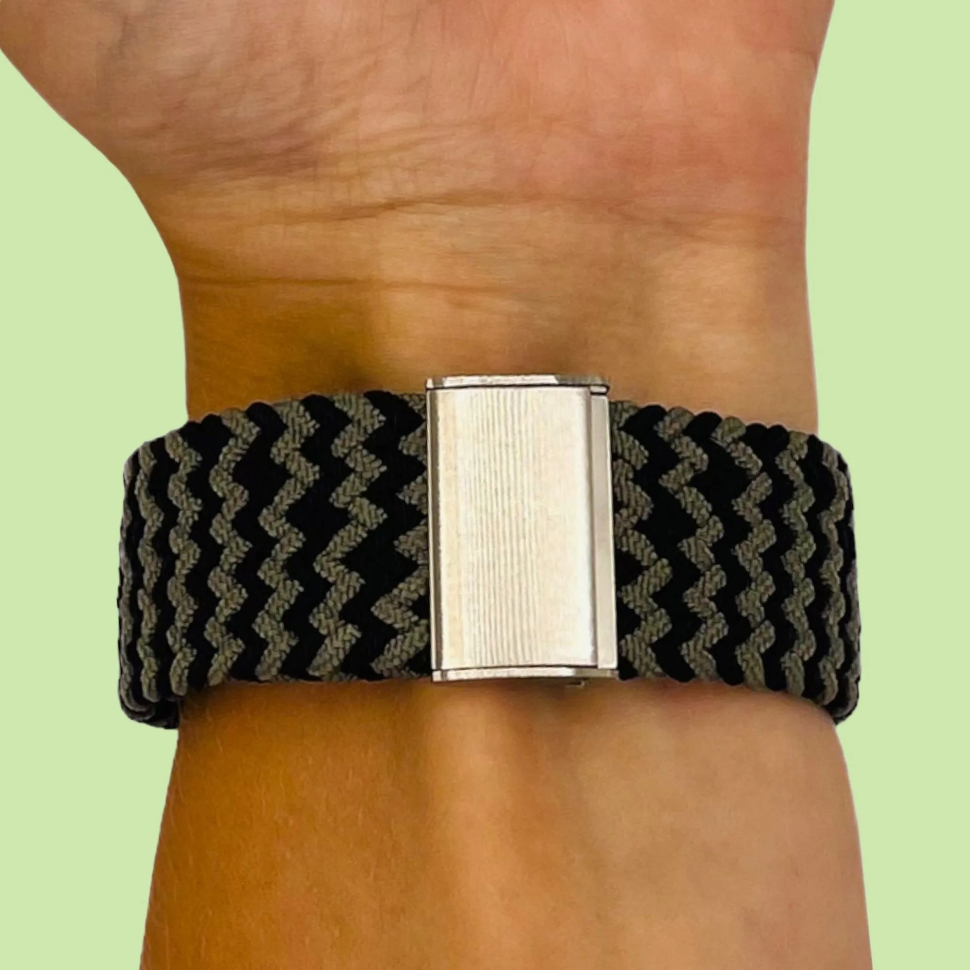 Nylon Braided Loop Watch Straps Compatible with the Most Watches