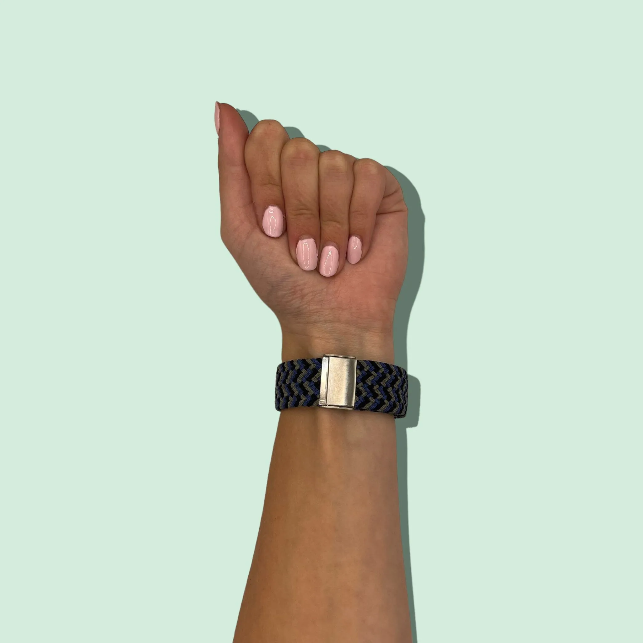 Nylon Braided Loop Watch Straps Compatible with the Most Watches