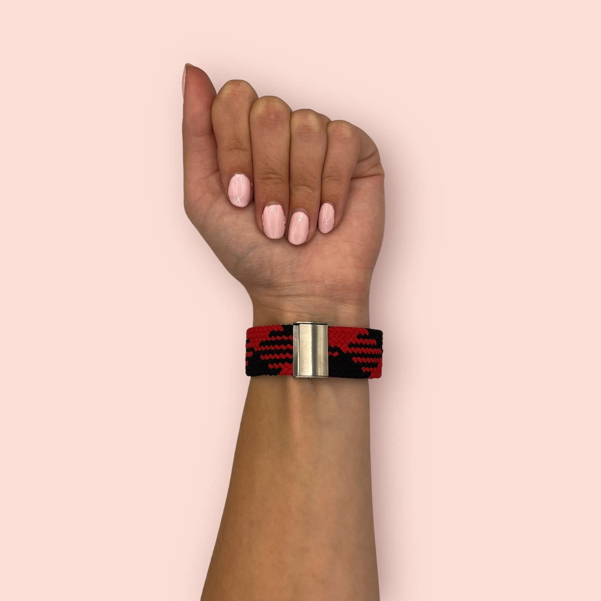 Nylon Braided Loop Watch Straps Compatible with the Most Watches