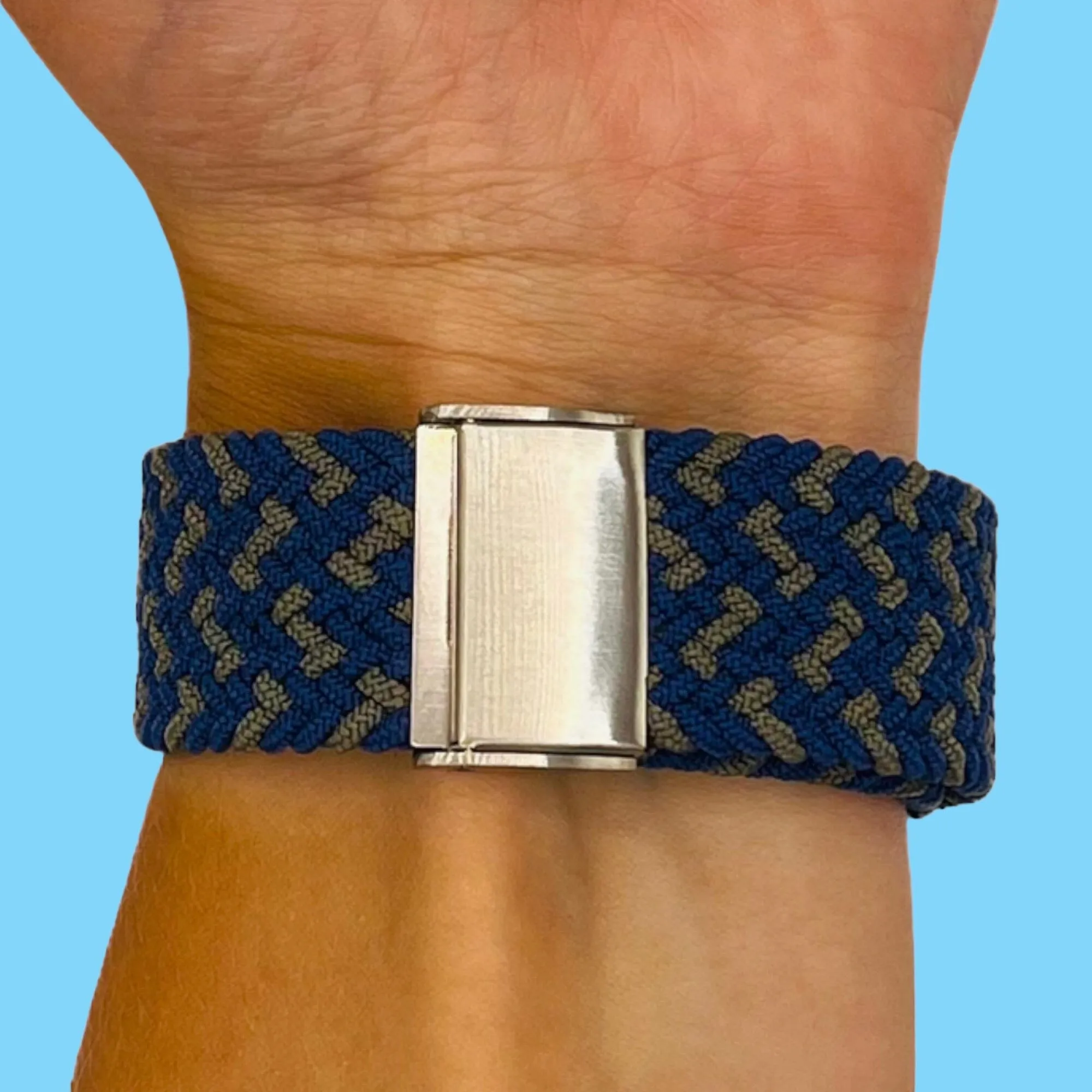 Nylon Braided Loop Watch Straps Compatible with the Most Watches