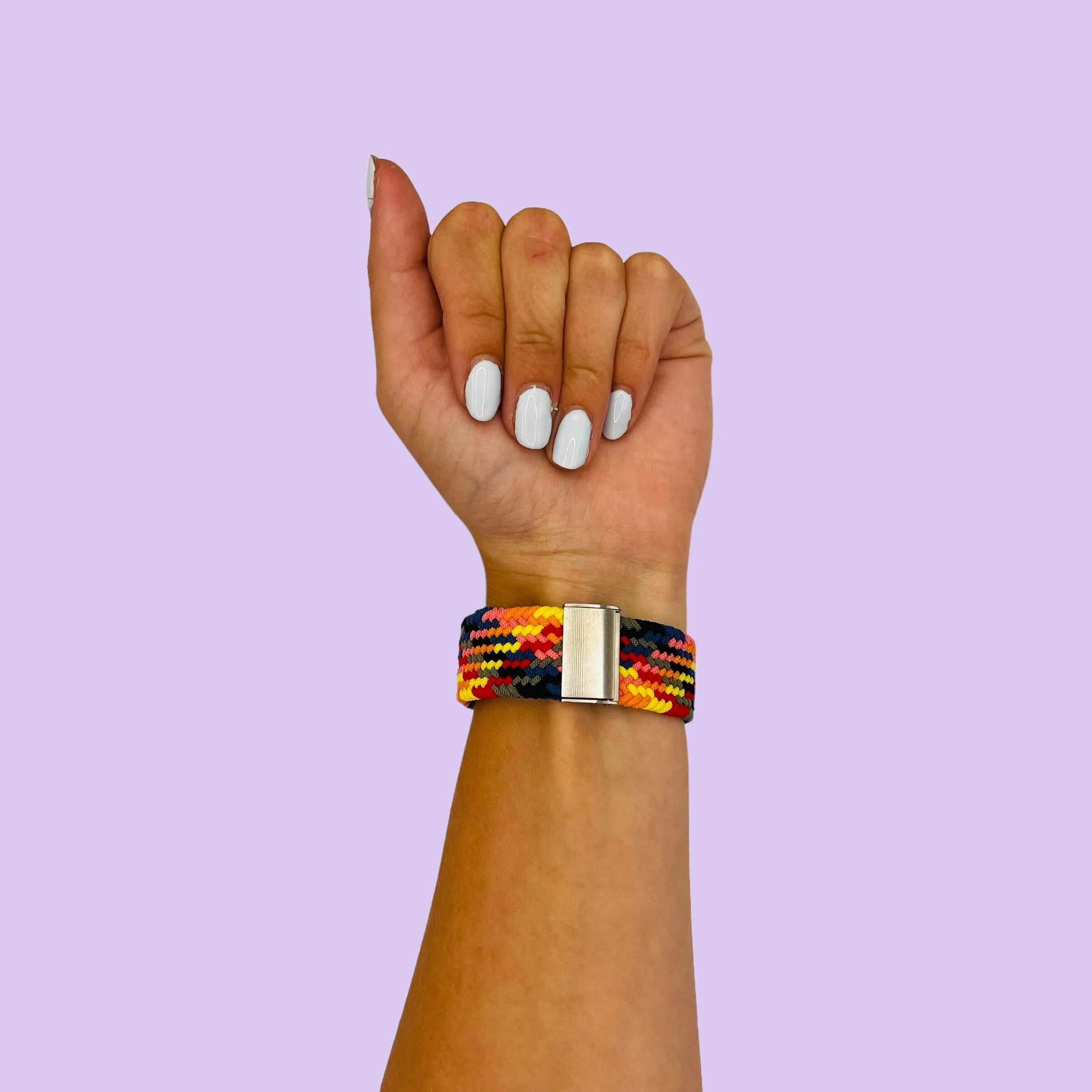 Nylon Braided Loop Watch Straps Compatible with the Most Watches