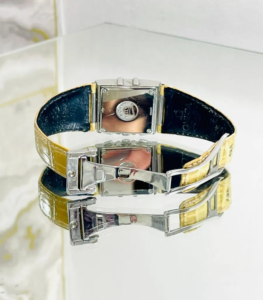 Omega Quadra Constellation Chronograph Diamond Watch