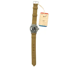 Original U.S. WWII New Old Stock A-11 USAAF Wrist Watch by Elgin With Factory Tag - Serial # T424462 (1944)