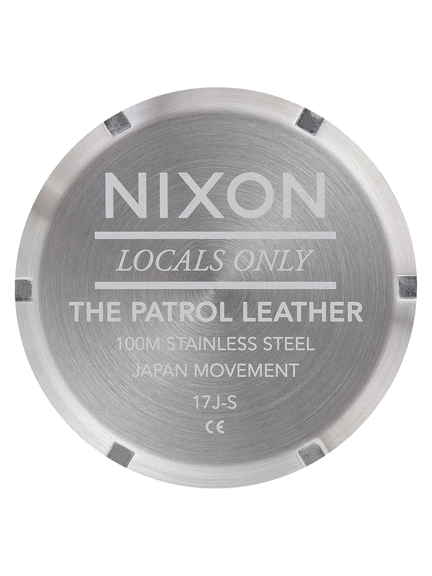 Patrol Leather Navy/Saddle Watch