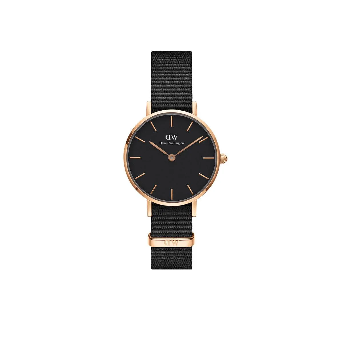 Petite 28mm Cornwall - Black & Rose Gold Watch