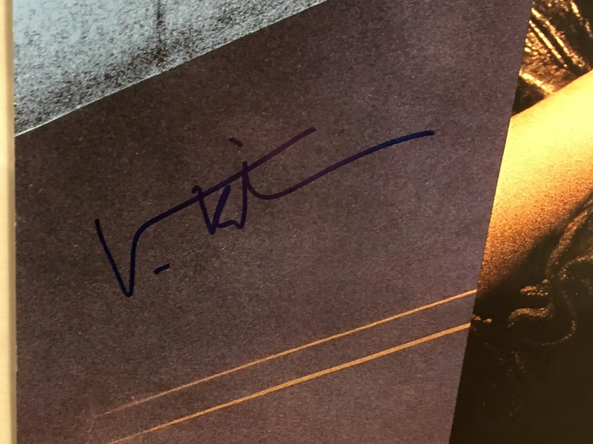 "Top Gun" 1986 Movie Poster Autographed Signed by Val Kilmer - $2K VALUE