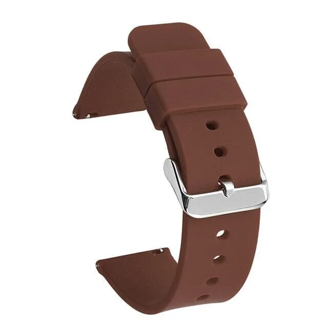 Replacement Silicone Watch Straps compatible with 24mm Watches
