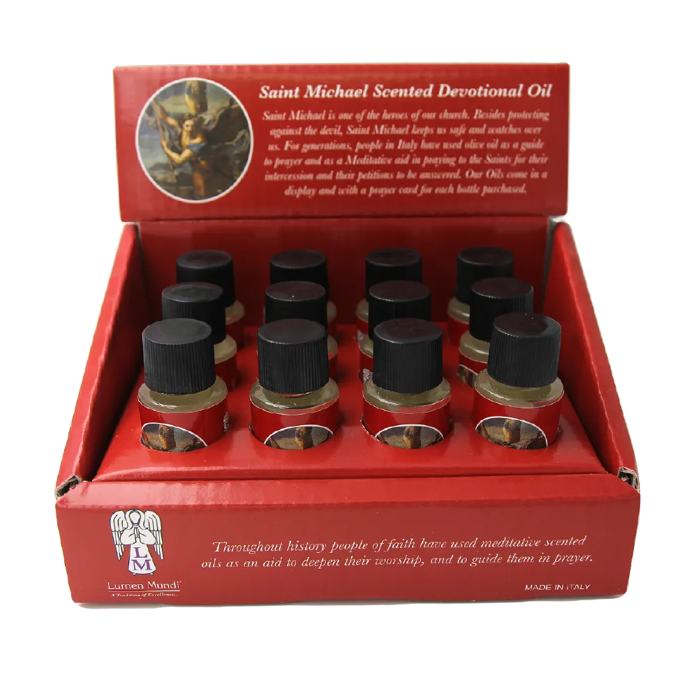 Saint Michael Devotional Oil, Frankincense Scent