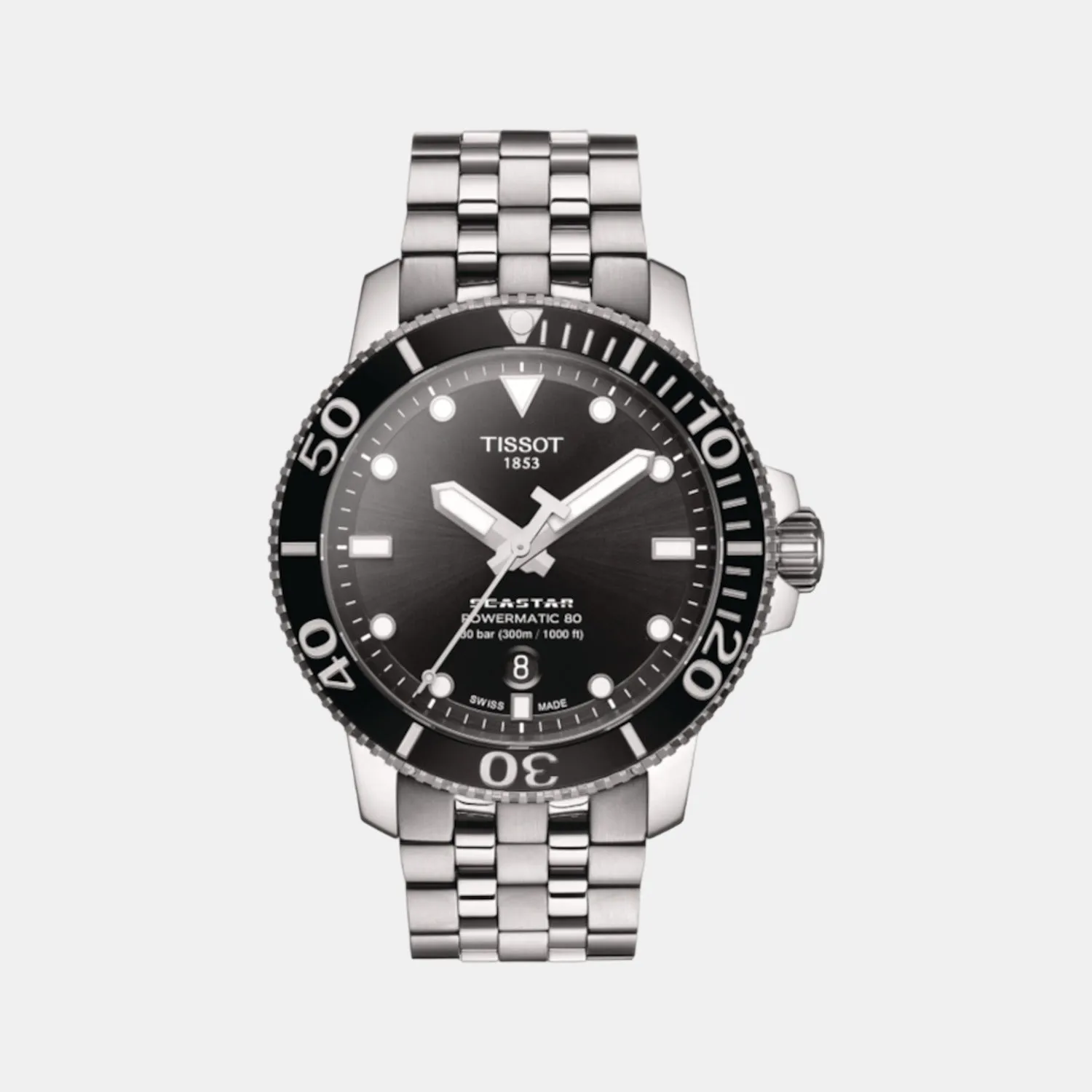 Seastar Men Analog Stainless Steel Watch T1204071105100