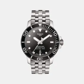 Seastar Men Analog Stainless Steel Watch T1204071105100