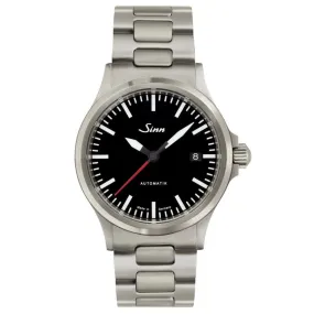 Sinn 556 I RS Automatic Sports Watch - Black Dial - Solid Bracelet