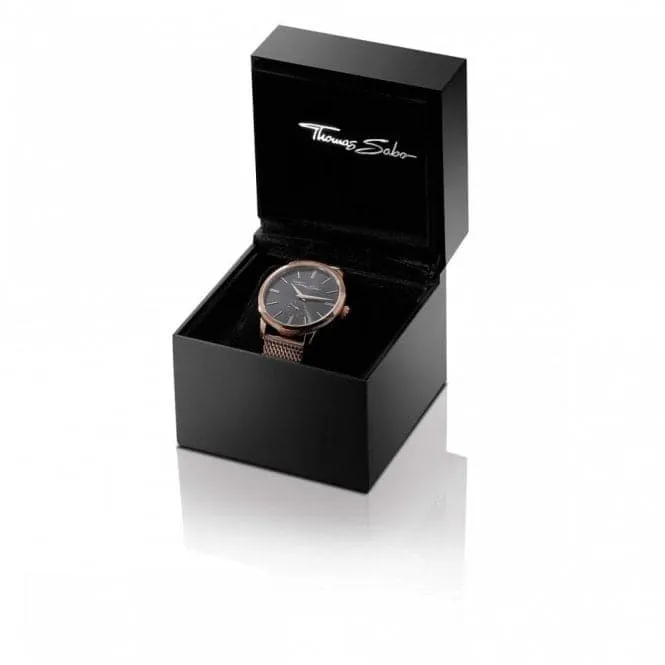Thomas Sabo CODE Silver Milanese Metal Watch WA0344-201-218