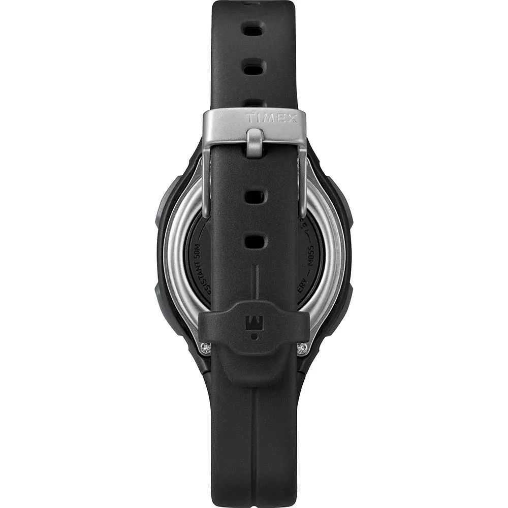 Timex IRONMAN Transit  33mm Resin Strap Activity  Heart Rate Watch - Black/Silver Tone [TW5M40500]