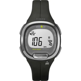 Timex IRONMAN Transit  33mm Resin Strap Activity  Heart Rate Watch - Black/Silver Tone [TW5M40500]