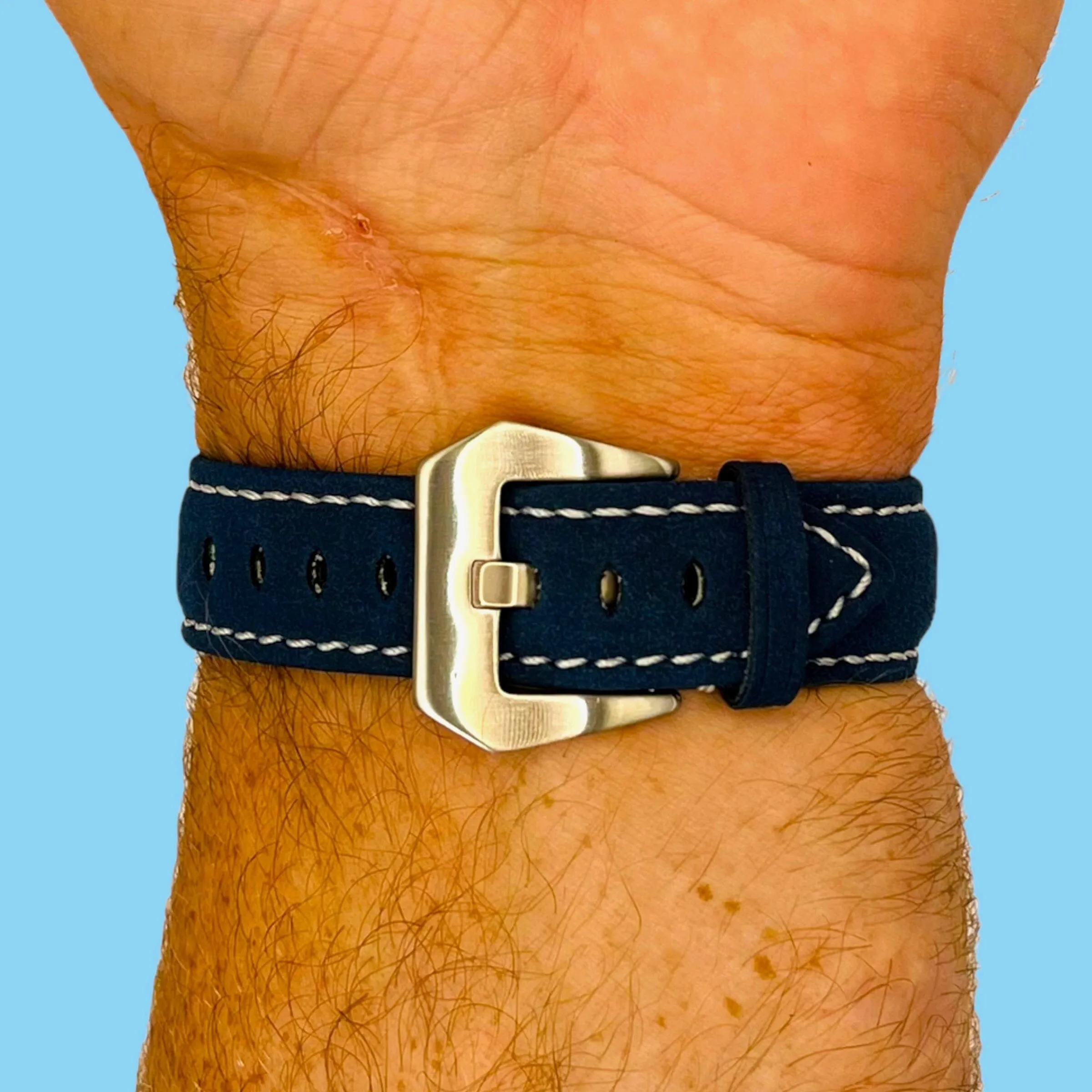 Universal Handmade Retro Leather Watch Straps - Compatible with most models