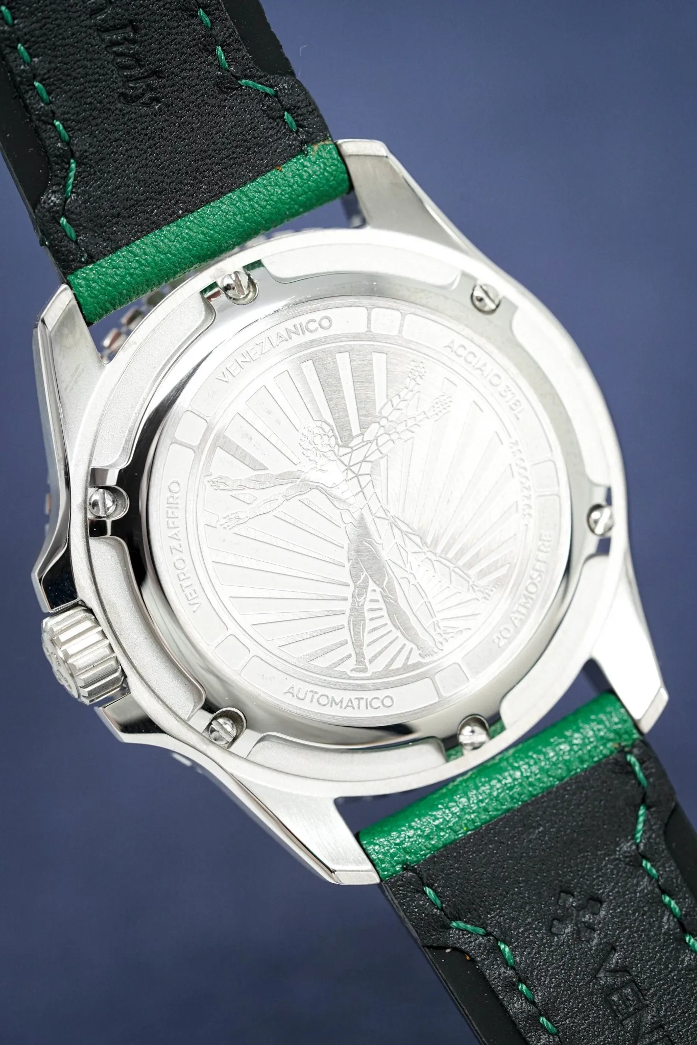 Venezianico Automatic Watch Nereide UltraLeggero Skeleton Green 3921501