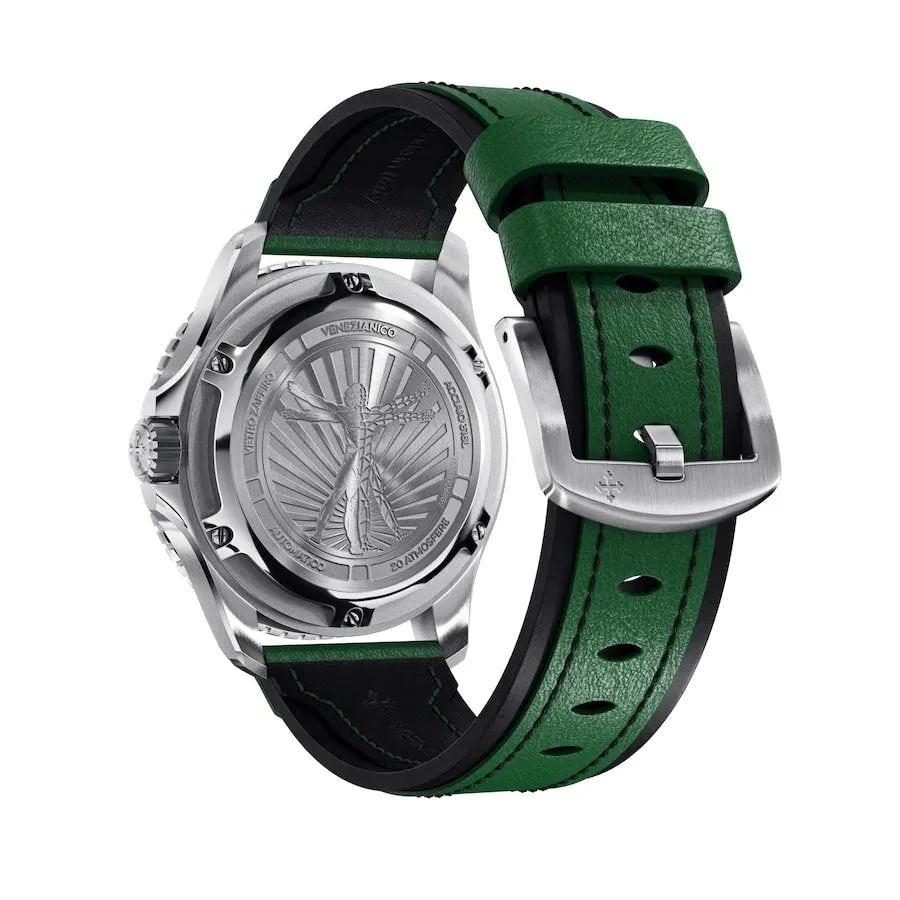 Venezianico Automatic Watch Nereide UltraLeggero Skeleton Green 3921501