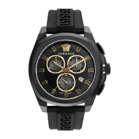 Versace Black Dial Analog Men Watch - VE7CA0523