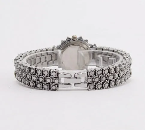 W3809 - Crown Rhinestone Fashion Watch