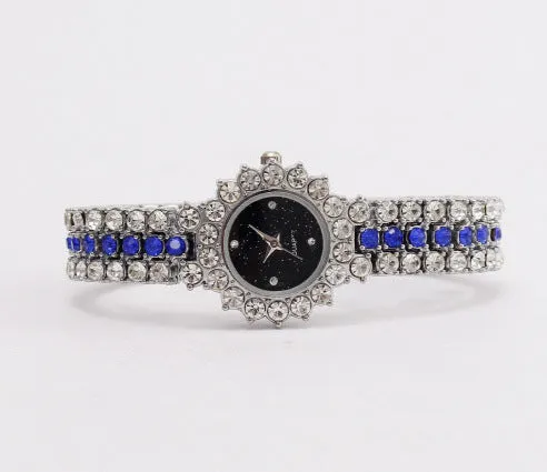 W3809 - Crown Rhinestone Fashion Watch