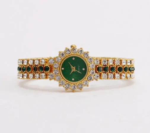 W3810 - Crown Rhinestone Fashion Watch