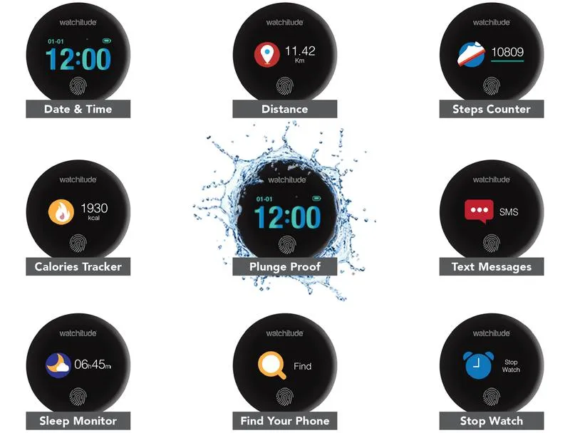 Watchitude Activity Watch - Fast Ball