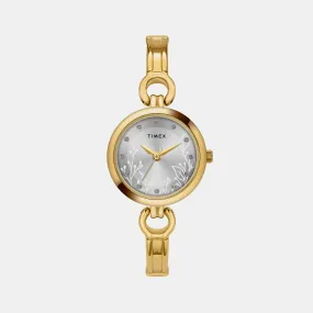Women's White Analog Stainless Steel Watch TWEL11435