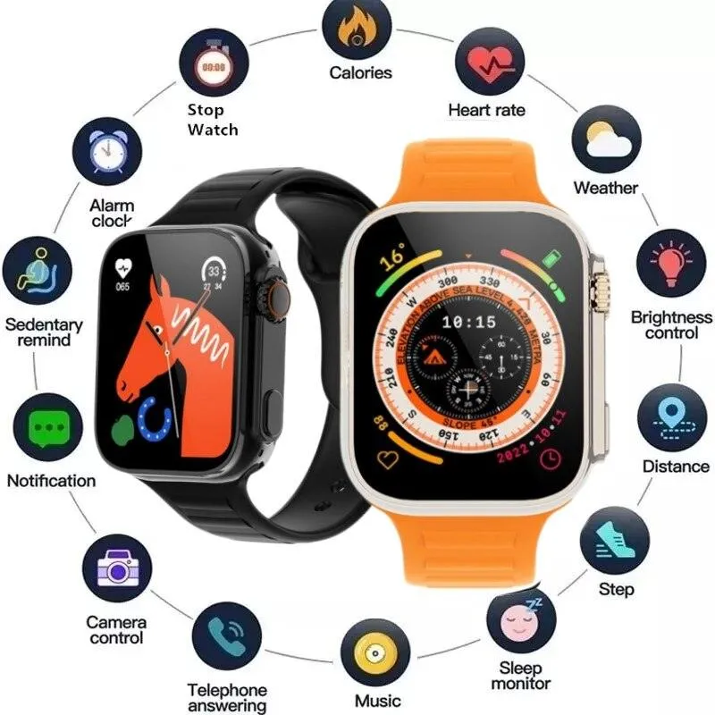 YP C800 The New Ultra Bluetooth Smartwatch